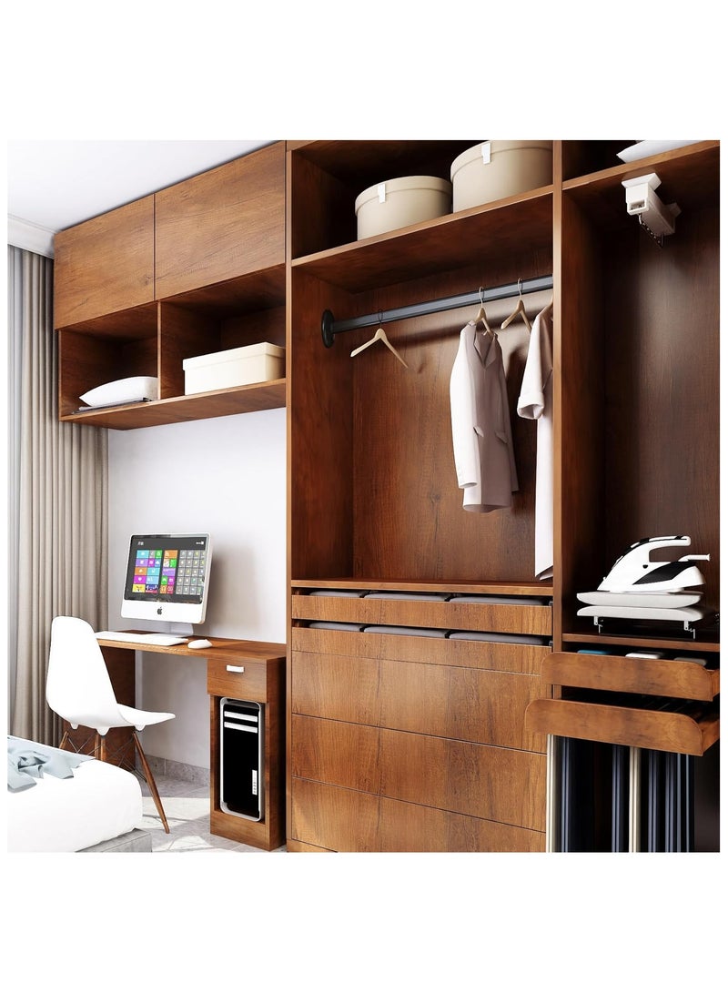 Hihonor Brown Wood Contact Paper Peel and Stick Countertops Cabinet Vinyl Wrap Waterproof Wood Wallpaper Peel and Stick Natural Wood Grain Contact Paper for Desk Furniture Self Adhesive paper - Image 2