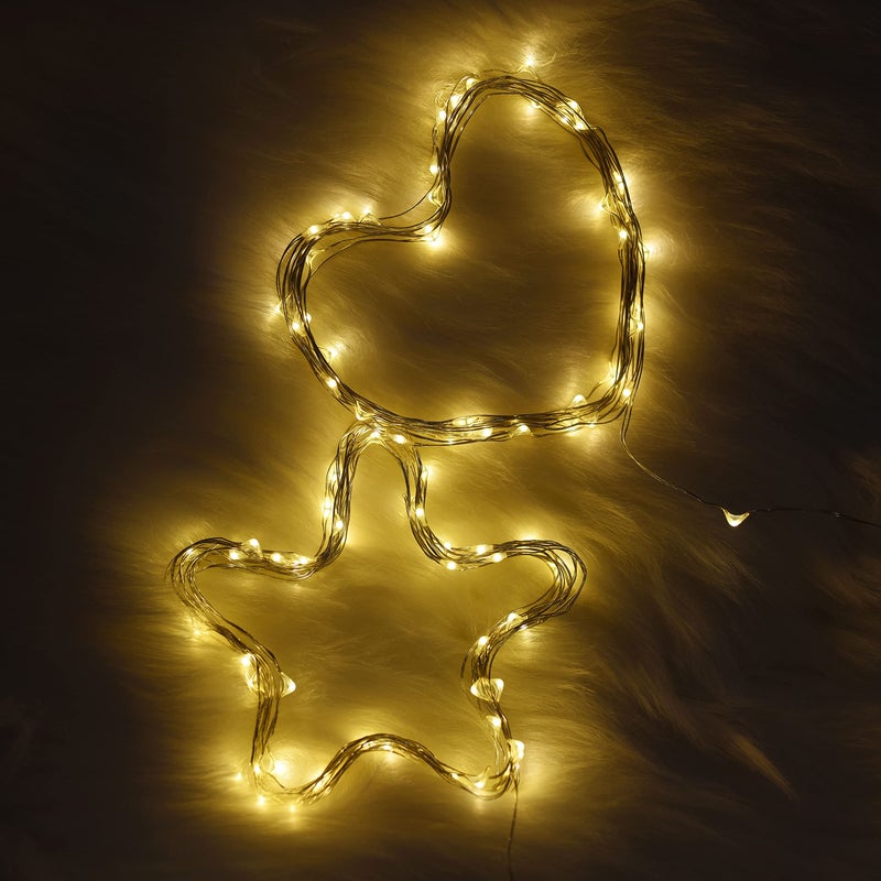 Karlling USB Plug In LED Fairy Lights,50 LED Bulbs 16 Ft Silver Wire Waterproof Starry String Lights for Bedroom Patio Garden Party Wedding Commercial Lighting (Warm White) - Image 3