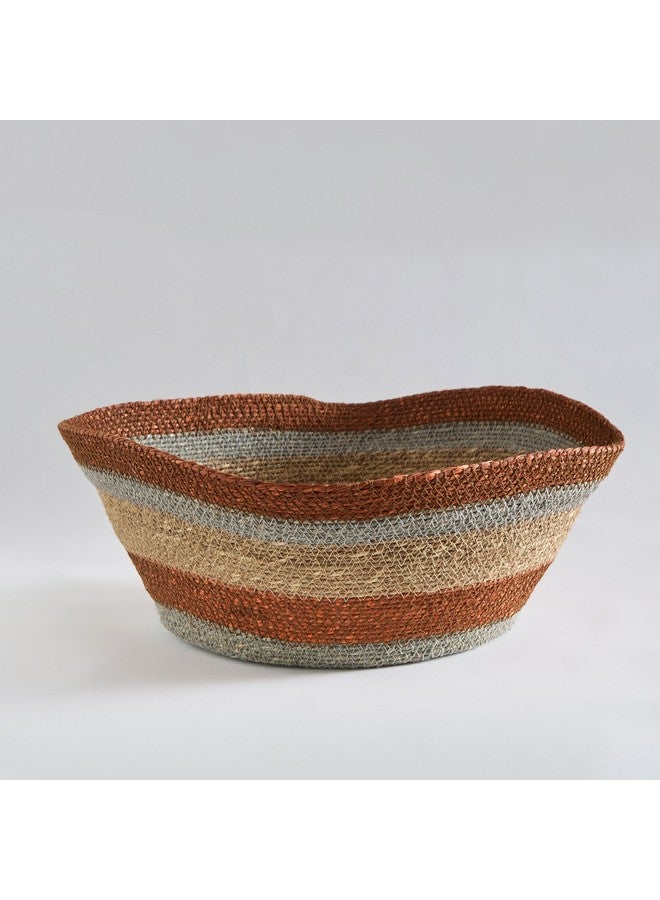Home Box Noir Sea Grass Floor Planter 40 x 40 x 14 cm  - Image 5