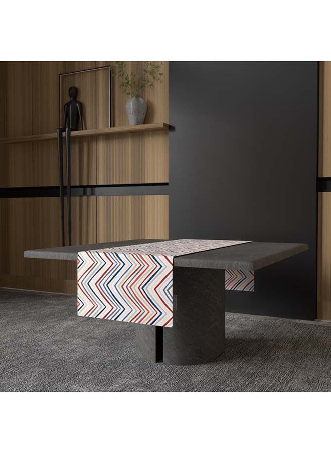 ART MOOD Lila Zigzag Runner  - Image 1
