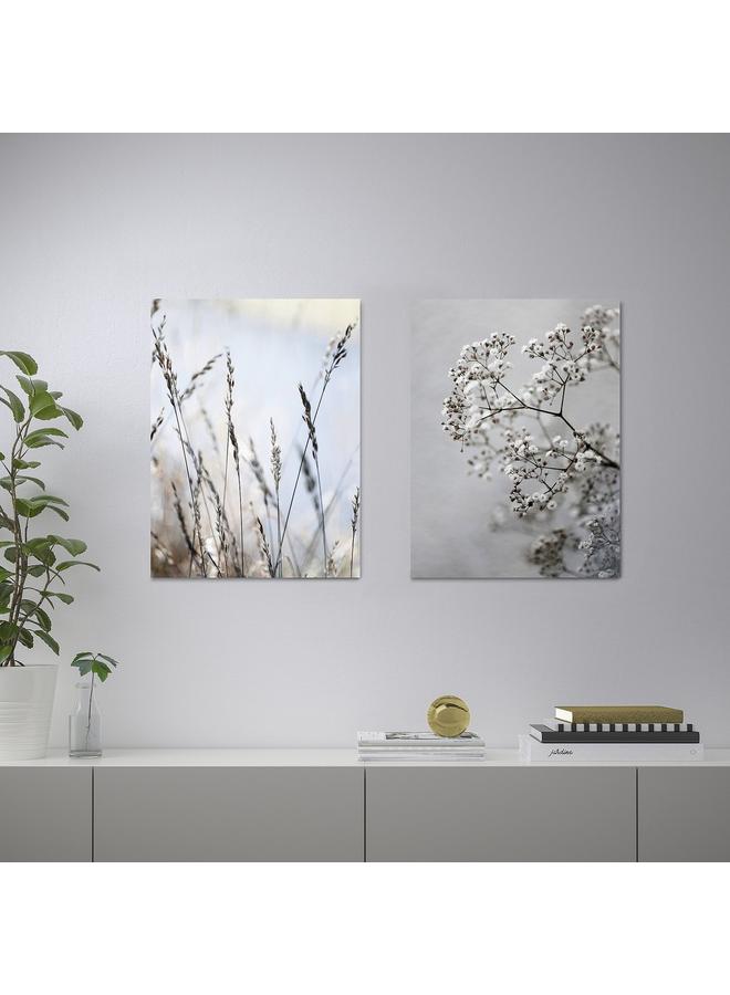 زبون صورة، مجموعة من 2، عشب المرج، 30 × 40 سم - Image 2