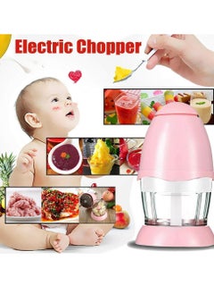 Mini Chopper Blender Multipurpose Mini Grinding Meat & Vegetable Juicer Electric Food Chopper with Stainless Steel Blade Pink - pzsku/Z5B51AE9E7EFF4EABCCA7Z/45/_/1694582929/c48bddc2-c84a-42df-8cd0-ca10cac62041