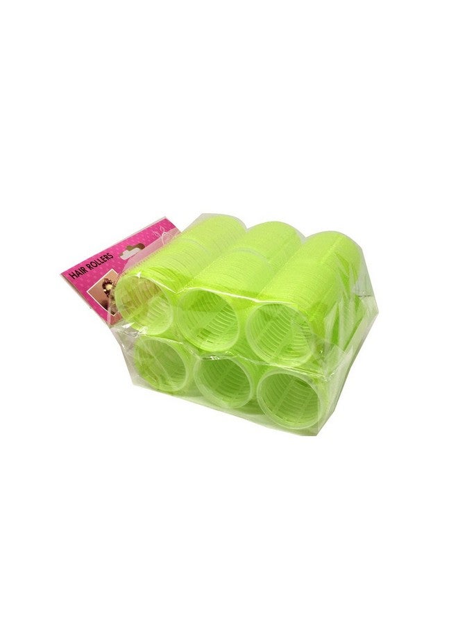 ذي يو إم 24 مجموعة من 12 بكرة شعر ذاتية الإمساك (مقاس كبير جدًا) (قطر 1-3/4 بوصة) لتصفيف الشعر في الصالونات الاحترافية - Image 5