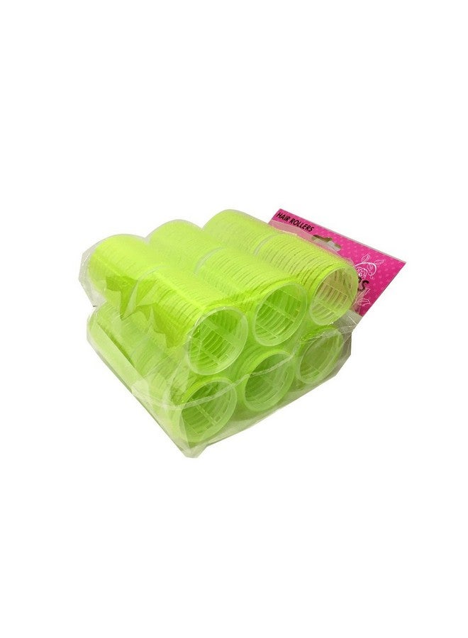 ذي يو إم 24 مجموعة من 12 بكرة شعر ذاتية الإمساك (مقاس كبير جدًا) (قطر 1-3/4 بوصة) لتصفيف الشعر في الصالونات الاحترافية - Image 4