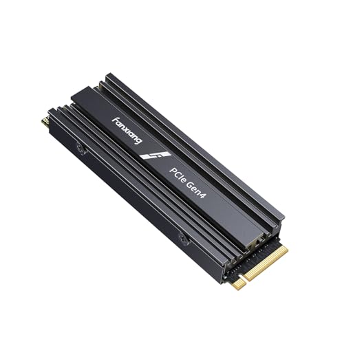 fanxiang فانشيانغ 2 تيرابايت NVMe SSD داخلي للألعاب لجهاز PS5 مع مبرد، يصل إلى 7100 ميجابايت/ثانية، تخزين SSD PCIe Gen 4 لتوسيع السعة متوافق مع PS5، محرك أقراص ثابت داخلي للاعبين، المحترفين، المبدعين - Image 1