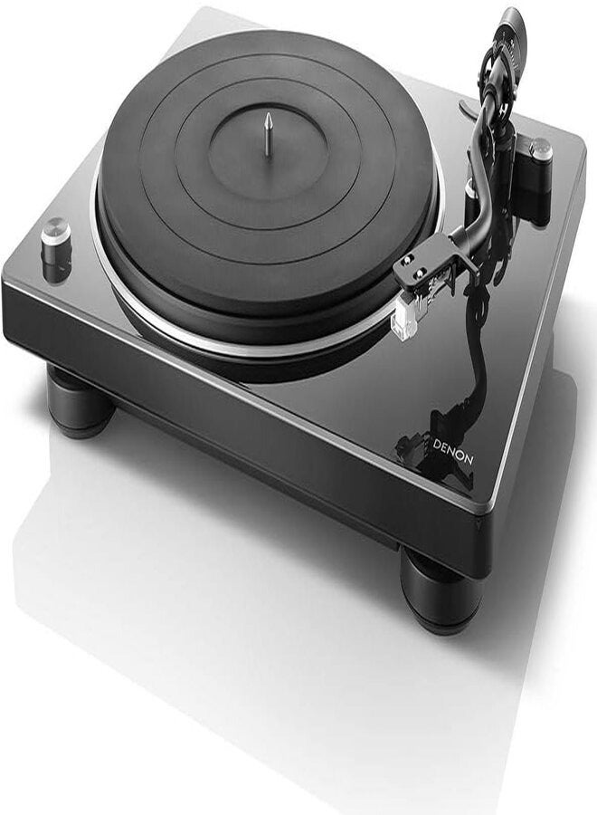Denon DP-400 Turntable, Black - Image 3