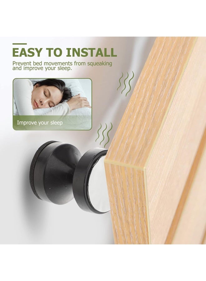 2Pcs Adjustable Bed Headboard Stoppers -Shake Furniture Stabilizers for Noise Reduction and Wall Easy Installation Suitable - Image 5