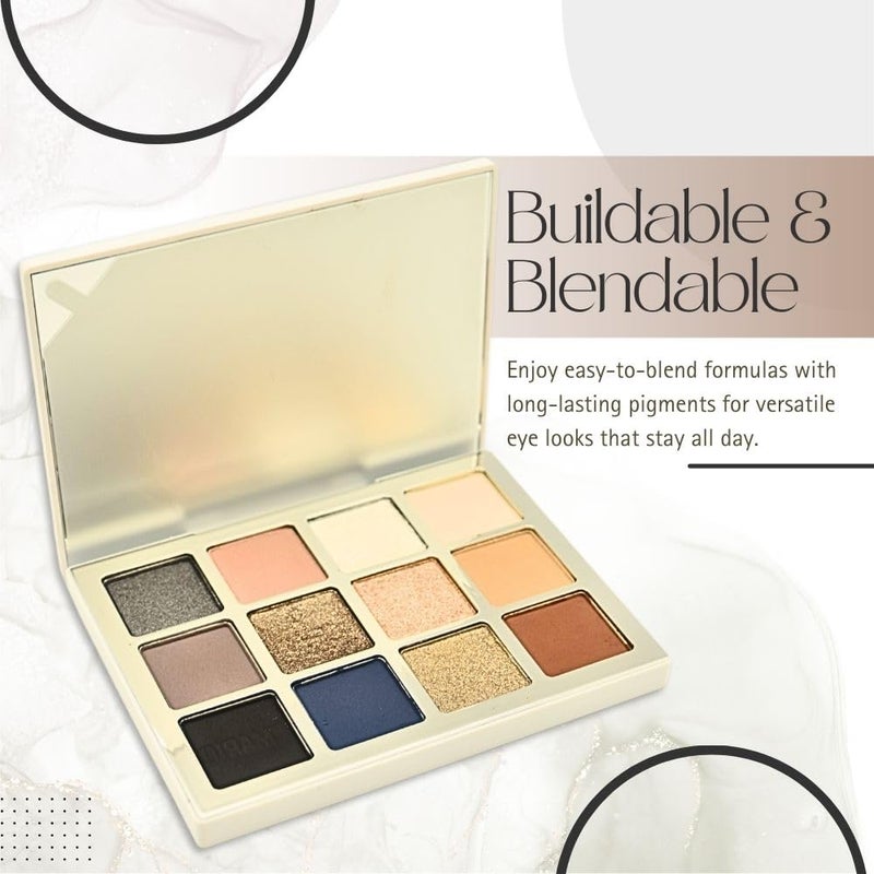 BY MARIO Makeup Ethereal Eyes Eyeshadow Palette - Moonlight - Image 3