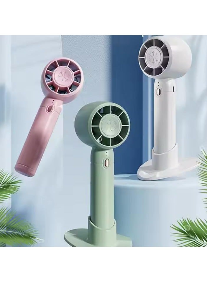portable hand fan - small - rechargeable - Image 1