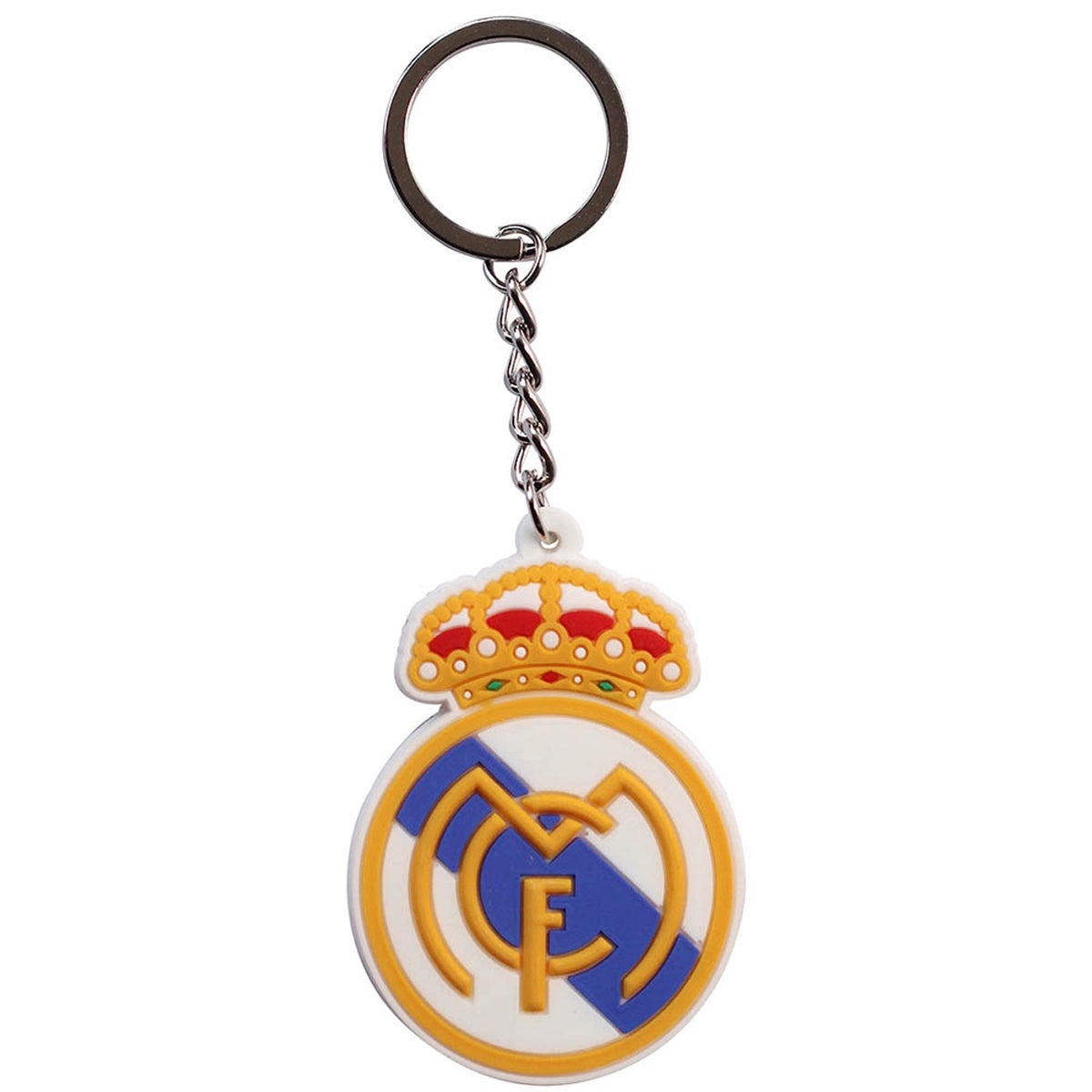 Real Madrid AUGEN Double Sided Rubber Keychain Real Madrid Football ...