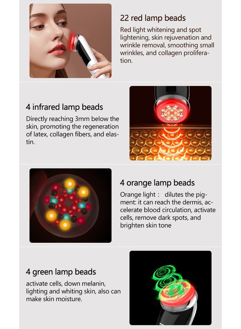 infrared EMS LED light skincare device with different lights - Image 4