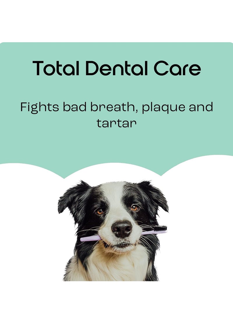 Total Dental Care Plaque and Tartar Remover Powder for Dogs Bad Breath Treatment Helps Remove Plaque Off Teeth 120 Grams Puptons - Image 4