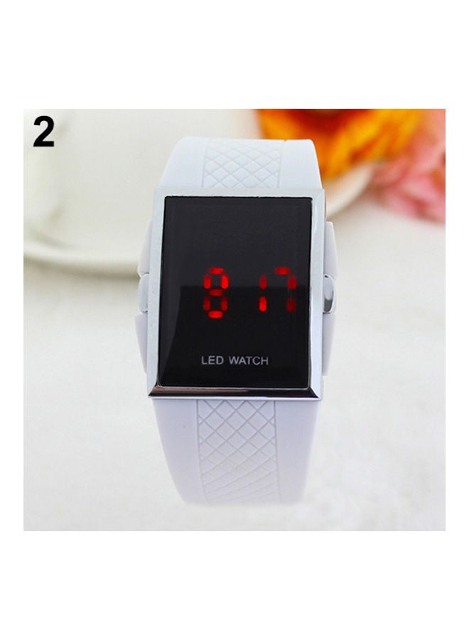 NIBEMINENT LED Digital Display Square Case Wrist Watch - Image 3