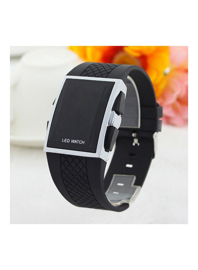 NIBEMINENT LED Digital Display Square Case Wrist Watch - Image 4