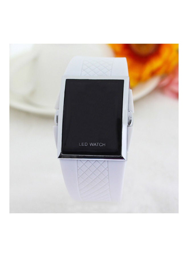 NIBEMINENT LED Digital Display Square Case Wrist Watch - Image 5