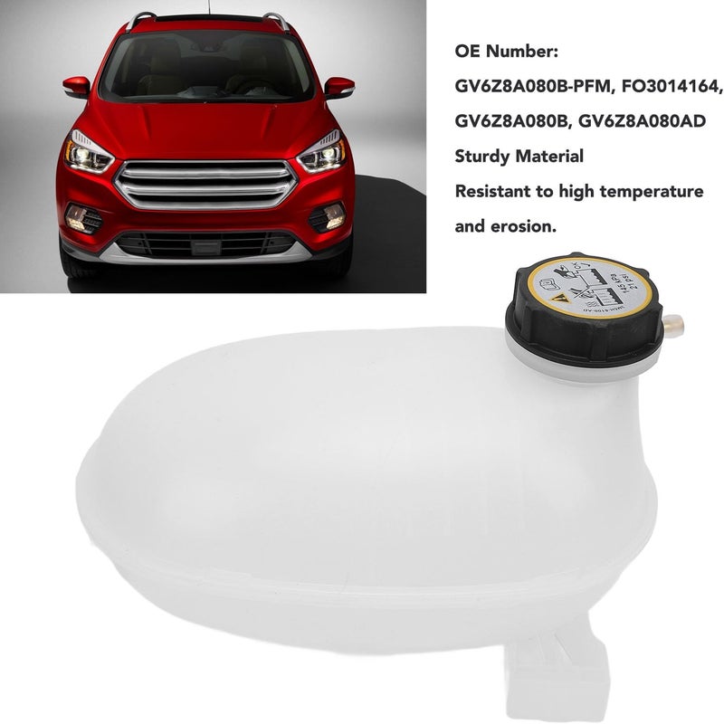 Generic Engine Coolant Reservoir Tank with Sealing Cap, Coolant Reservoir FO3014164, Leak Proof, High Temperature, for Escape SEL 2018 2019, FO3014164, GV6Z8A080B - Image 4