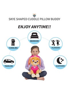 Franco Paw Patrol Skye Kids Bedding Super Soft Plush Cuddle Pillow Buddy One Size (Official) Nickelodeon Product By Franco  - Image 4
