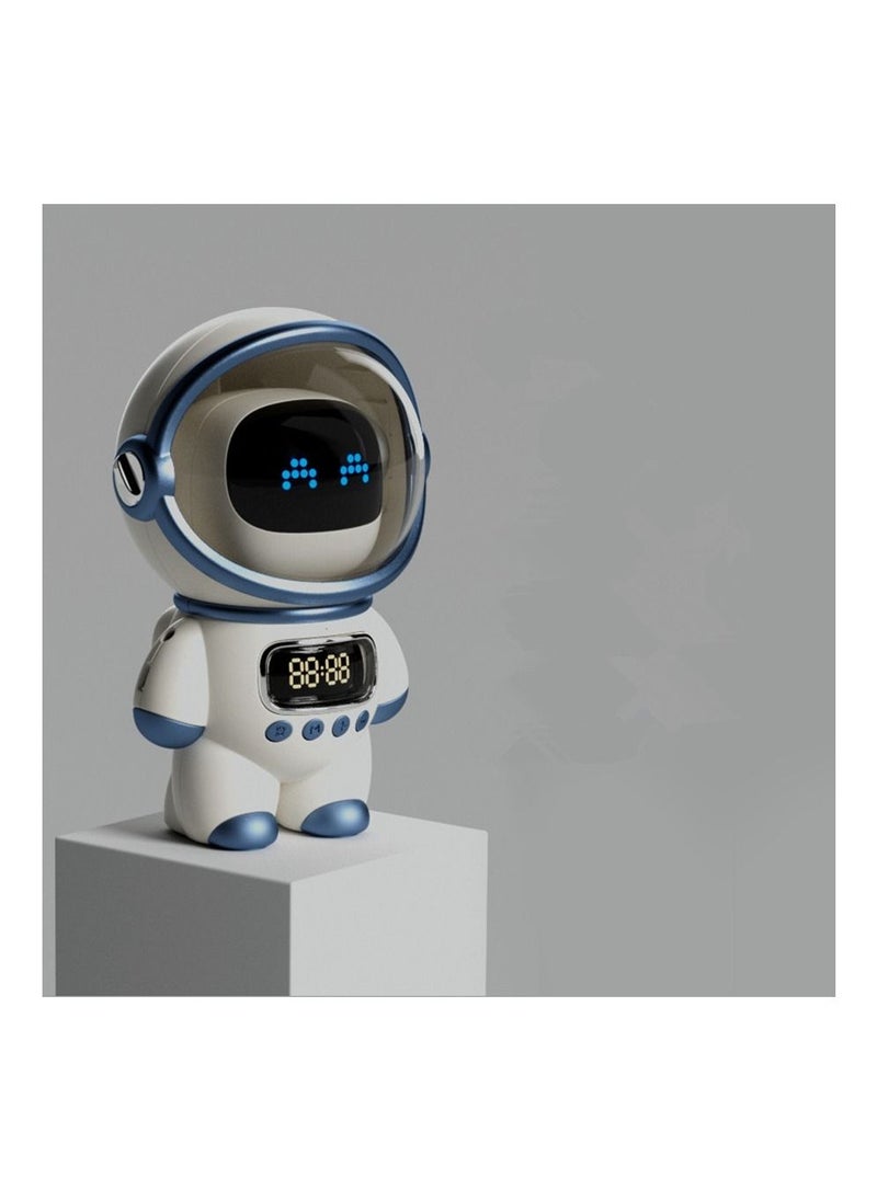 Generic - Bluetooth Smart Ai Interactive Audio Clock Alarm Clock Creative Atmosphere Night Lights Computer Speaker Gift home - Image 1