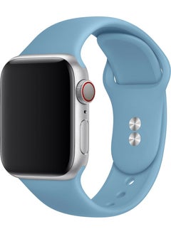 38 mm - 40 mm S/m Apple Watch 3-4-5-6-Se Compatible Silicone Band Strap