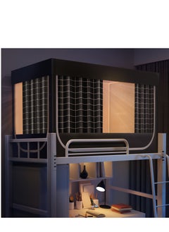 Y&D Bed Canopy Tents Curtain Blackout Curtain Single Bed Tent Curtain Student Shading Cloth Bed Canopy Mosquito Net Student Sleep Privacy Protection  - Image 1