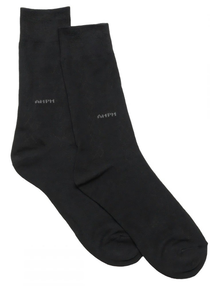 AMPM MEN'S FORMAL SOCKS (PACK OF 6) - GREY - Image 2