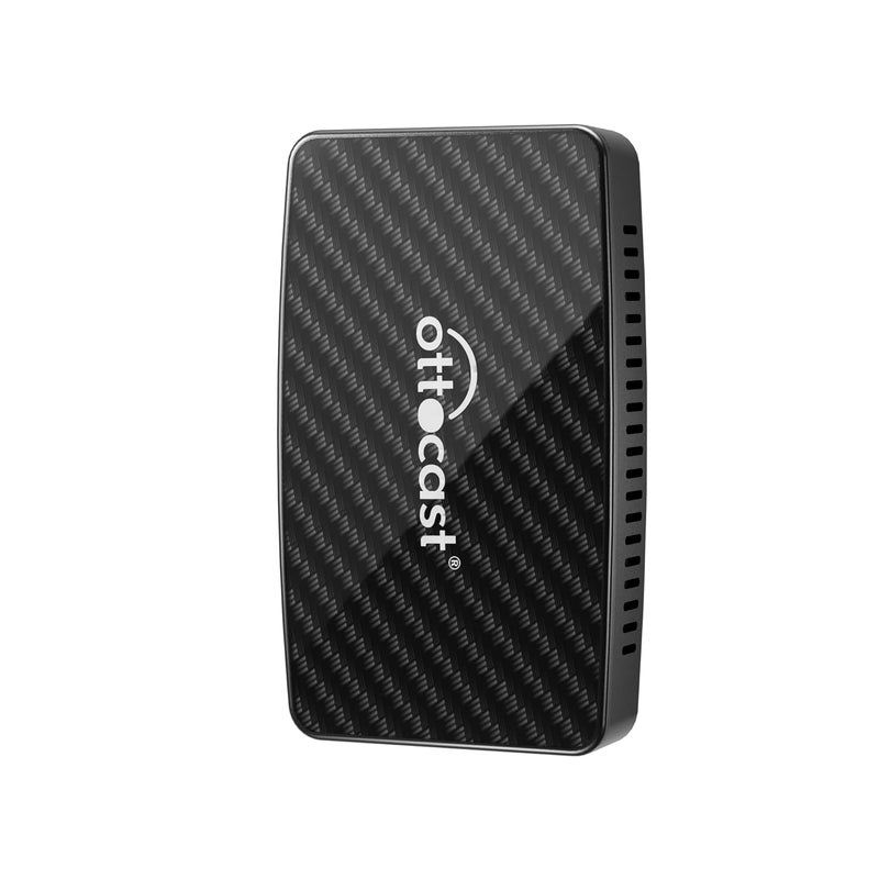 Ottocast Play2Video Pro, 2025 Wireless CarPlay Android Auto Adapter, Built-in YouTube/Netflix/Spotify/IPTV, Supports TF Card 5Ghz WiFi, Plug and Play,No Delay, for All Cars with Wired CarPlay - Image 1