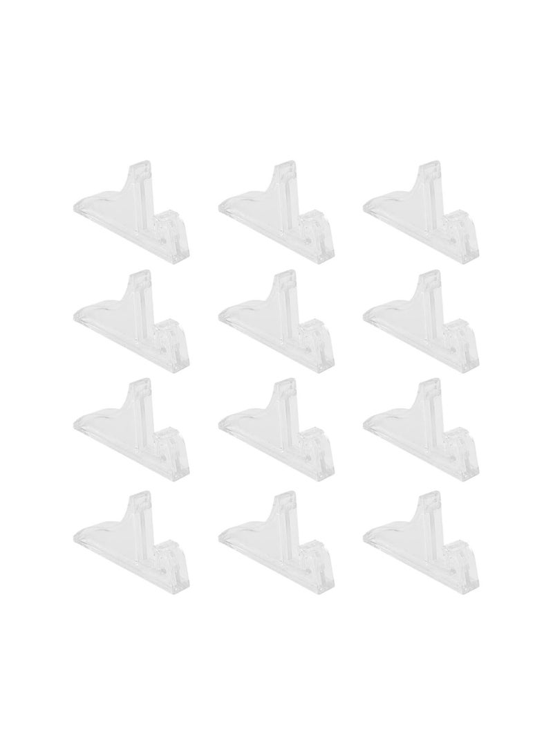 GGOOT 36pcs Certificate Bracket Decorationtransparent Book Clear Desktop Supporting Picture Rack Holder Medal Card Easel for Paper Support Photo Screen Universal Stand Transparent  - Image 2