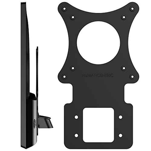 HumanCentric VESA Mount Adapter Compatible with LG Monitors 24MP58VQ, 24MP58VQ-P, 24MP59HT, 24MP59HT-P, and 24MP60VQ, Mounts Monitor to VESA Stand, Arm or Desk Mount with 75x75 or 100x100 mm Pattern - Image 1