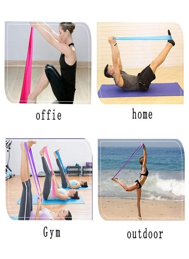 Acupunctoreum Resistance Latex Exercise Stretch Band,Perfect for Mobility, Body Stretching, Powerlifting, Home Workout, Fitness Training Loop Bands for Men & Women - Image 5