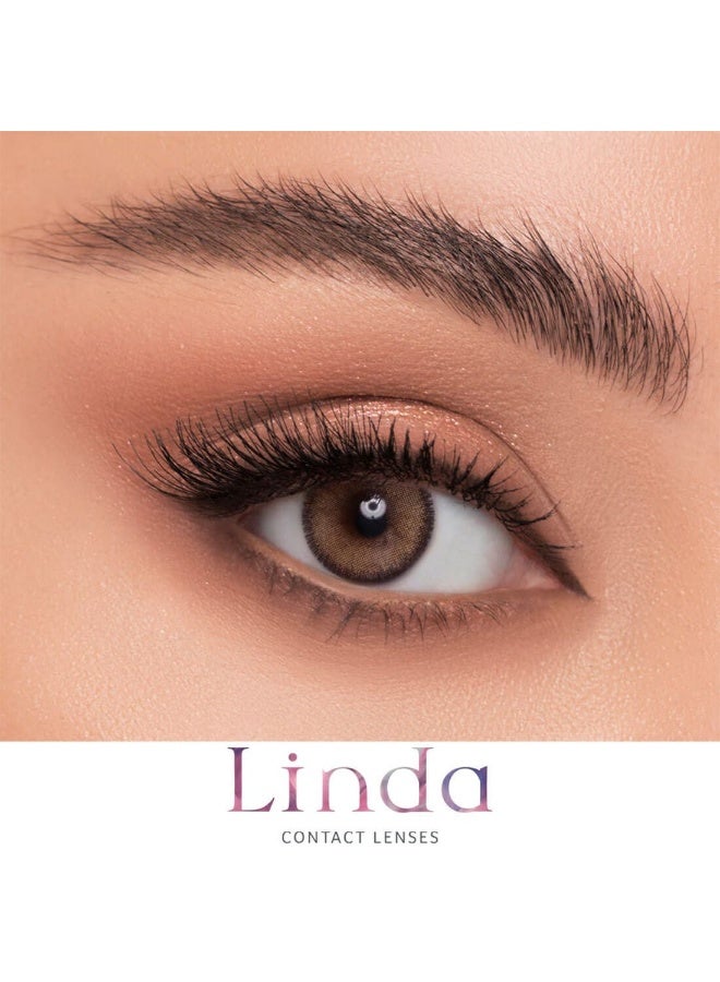 Linda Lenses Linda Monthly Contact Lenses Sunstone (pack of 2) - Image 1