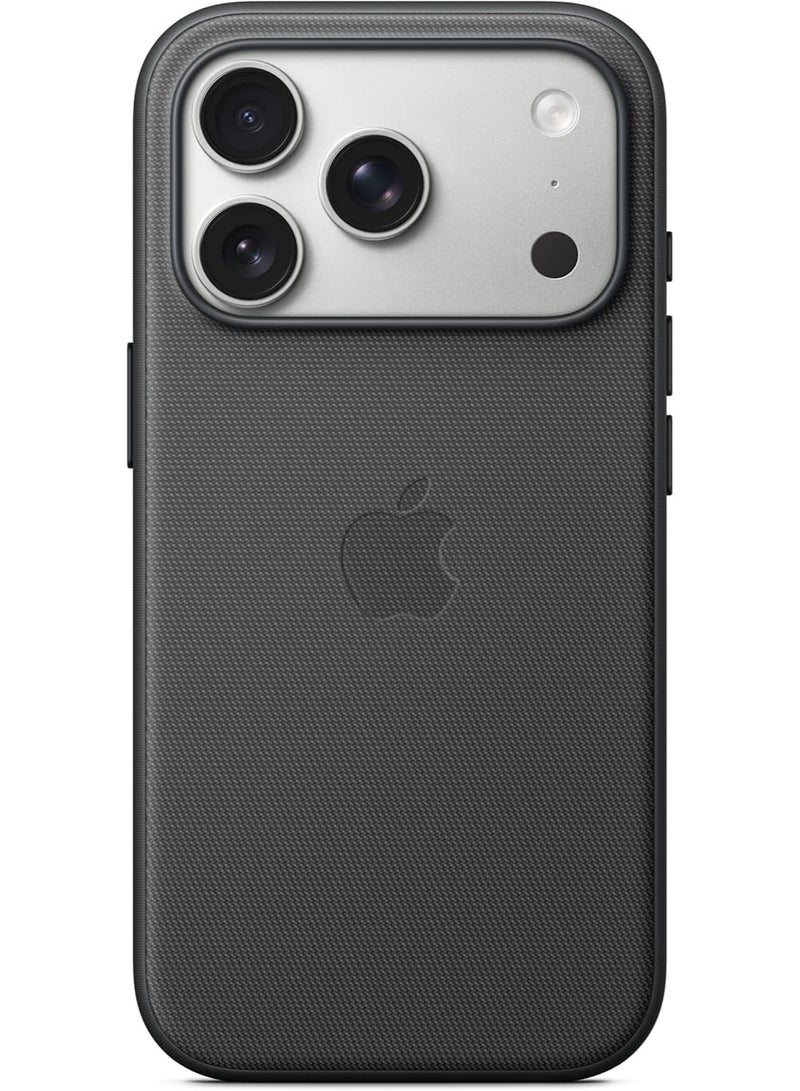 روفی جراب ROFEE TechWoven لهاتف iPhone 17 Pro مع MagSafe - أسود - Image 1