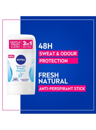 Fresh Natural Deodorant For Women Ocean Extracts Stick - view 3
