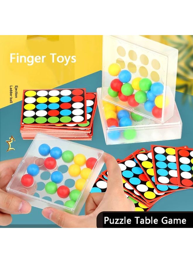 Finger Ball Game With 12 Cards Educational Learning Toy For Family Board Game - Image 2