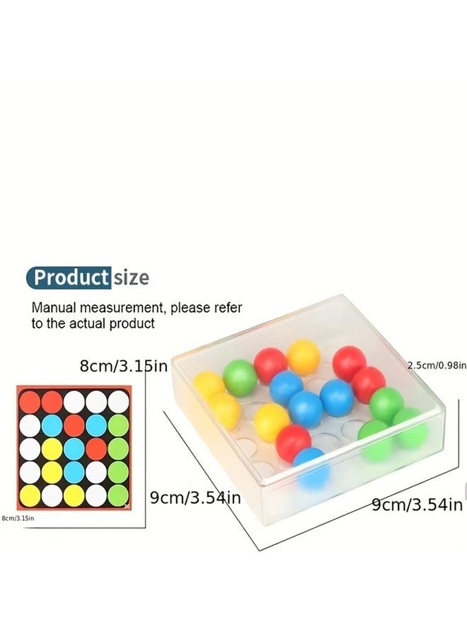 Finger Ball Game With 12 Cards Educational Learning Toy For Family Board Game - Image 3