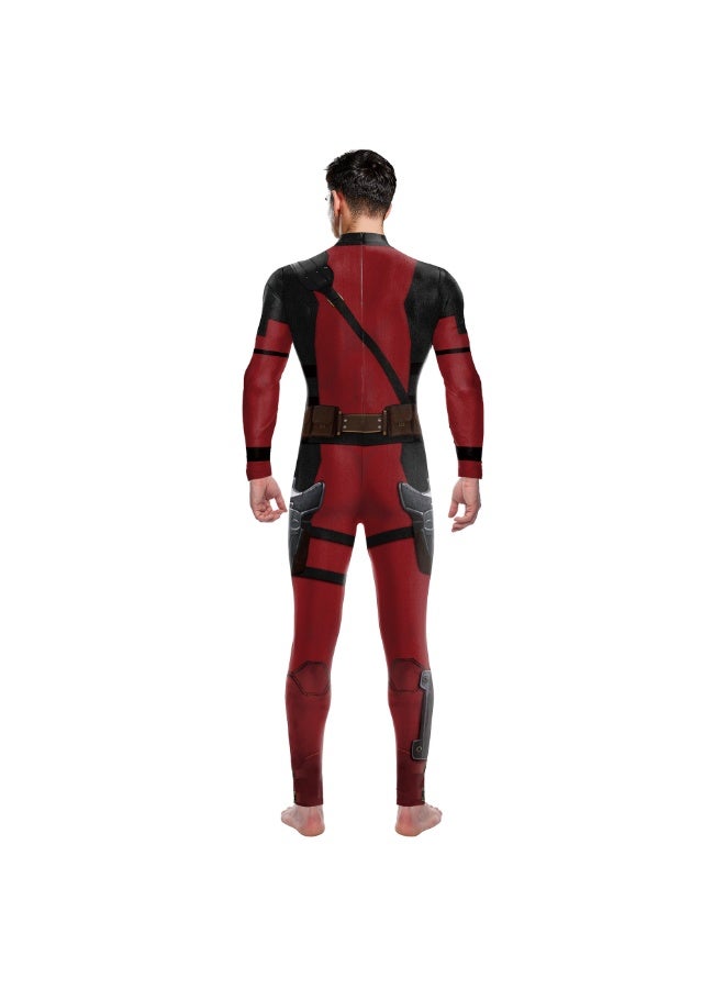 general Deadpool cos cosplay suit one-piece printed tights - Image 2