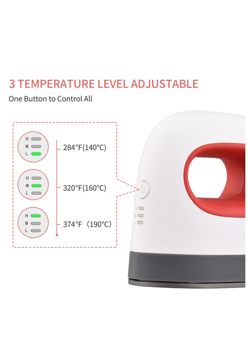 Generic Mini Heat Press Machine T-Shirt Printing Easy Heating Transfer Press Iron Machines - Image 2