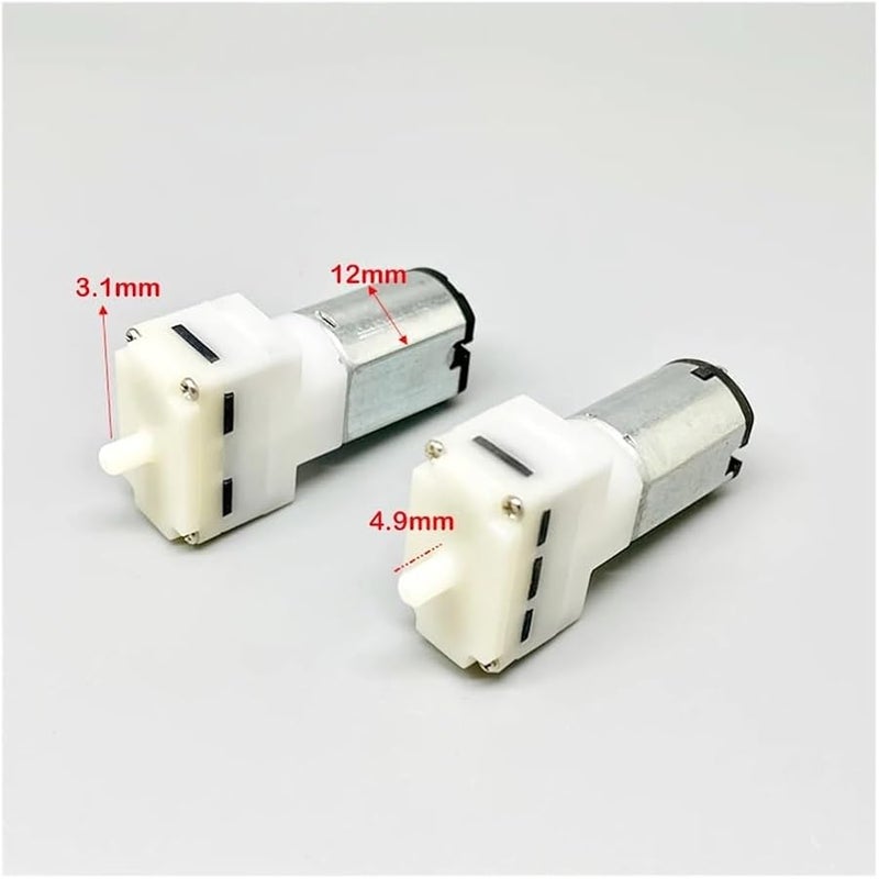 DC 3V 3.7V مضخة هواء حجابية صغيرة لحوض الأسماك منفاخ مفتاح تحكم بدء إلكتروني - Image 3