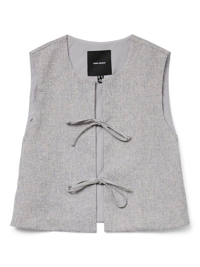 VERO MODA VMTAMMI SL TWEED WAISTCOAT - Image 1