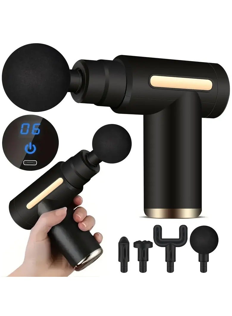 Portable Mini Muscle Massage Gun-Handheld Electric Deep Tissue Percussion Muscle Massager - Image 2