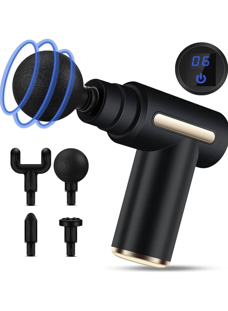 Portable Mini Muscle Massage Gun-Handheld Electric Deep Tissue Percussion Muscle Massager - Image 3