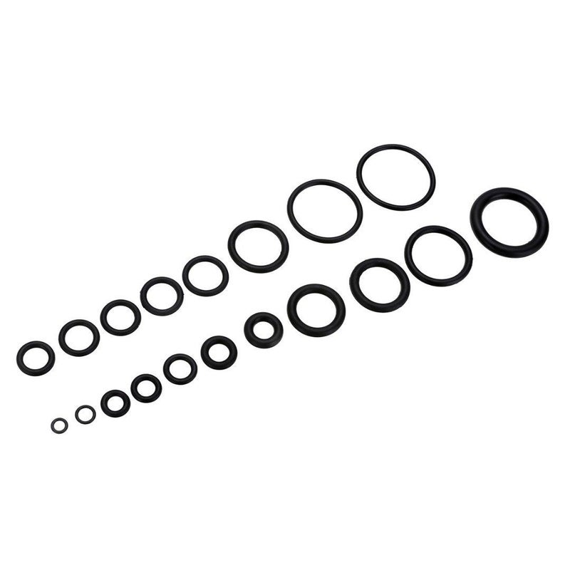 18 مقاسًا من 90 إلى 225 قطعة مجموعة حلقات مطاطية O-Ring عالية الجودة كحشوات مانعة للتسرب لإصلاحات السيارات والسباكة ووصلات الغاز والهواء - Image 3