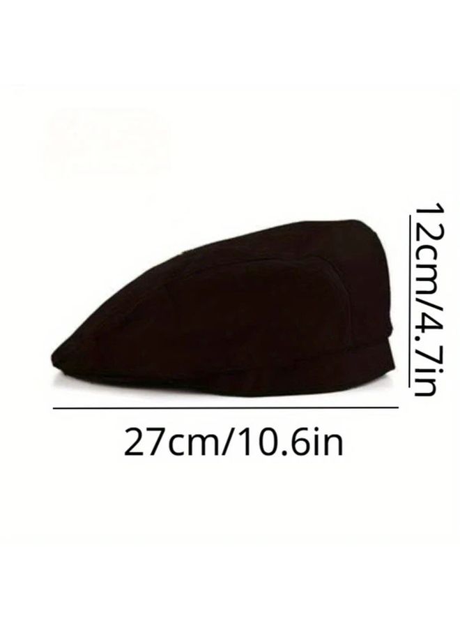 Red And White Stripes Reusable Chef Hat With Adjustable Elastic Band For Adults - Image 3