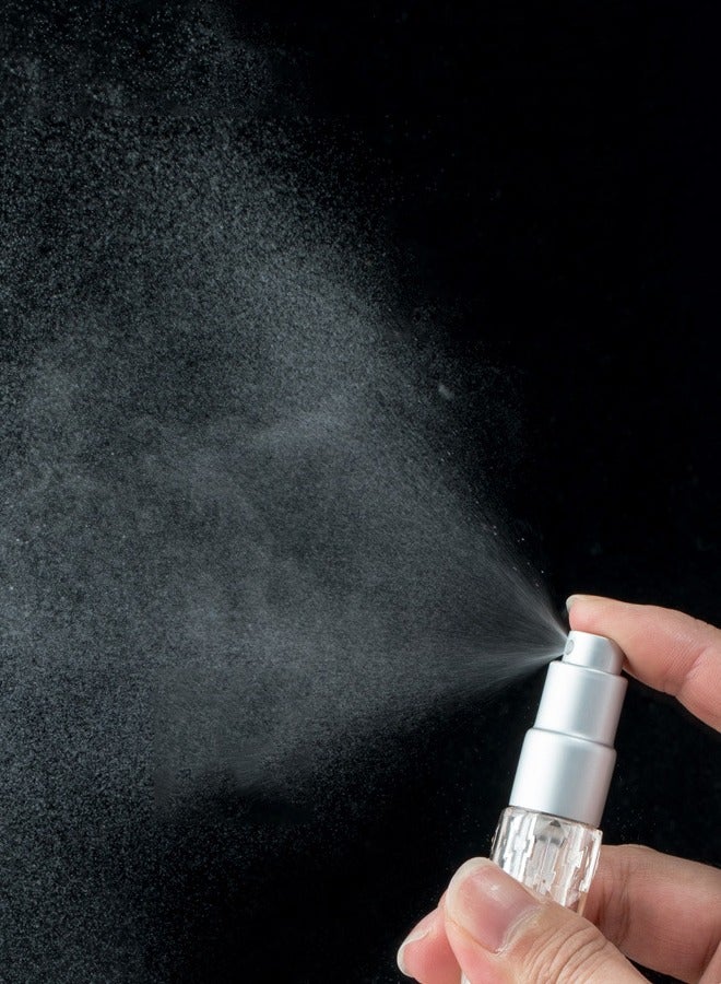 زجاجة عطر صغيرة محمولة قابلة لإعادة الملء قابلة لإعادة التعبئة للسفر مكونة من 3 قطع - Image 3