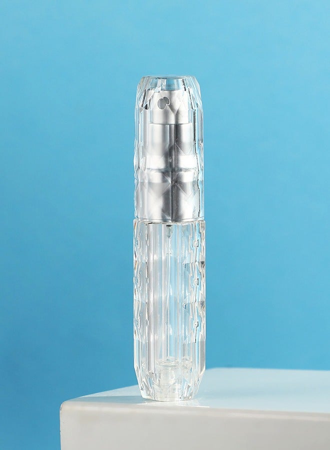 زجاجة عطر صغيرة محمولة قابلة لإعادة الملء قابلة لإعادة التعبئة للسفر مكونة من 3 قطع - Image 5