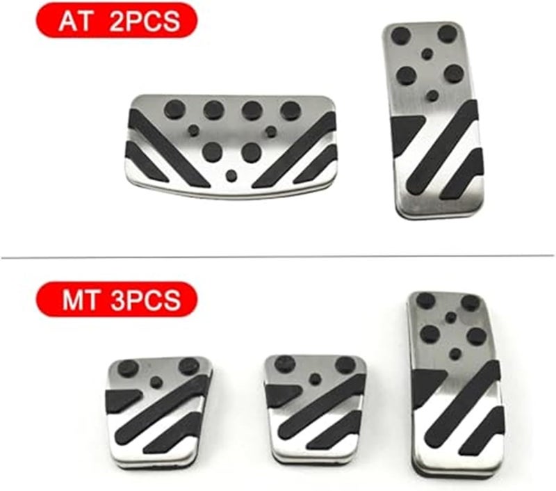 Yurefax Car Pedal Covers for Mitsubishi ASX 2011-2022 - Image 2