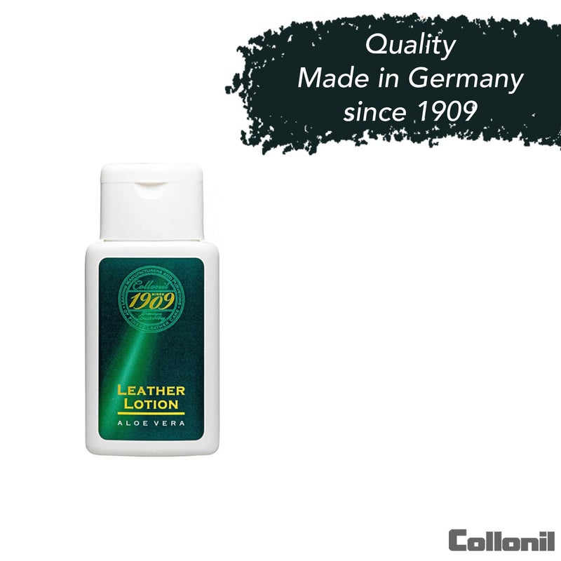 Collonil 1909 Leather Lotion 3.38 Fl Oz – Exclusive Leather Care for high quality smooth leather with Aloe Vera & valuable oils for soft & supple leather, protects against moisture loss - Image 5