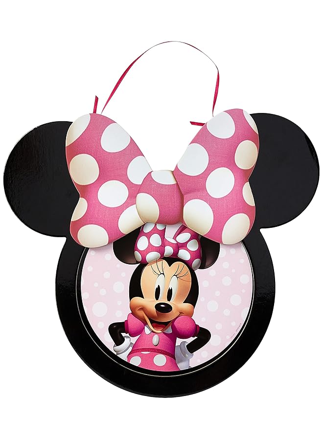 erorex Minnie Mouse Cutouts And Wall Frame Decorating Kit 5 Pcs - Image 2