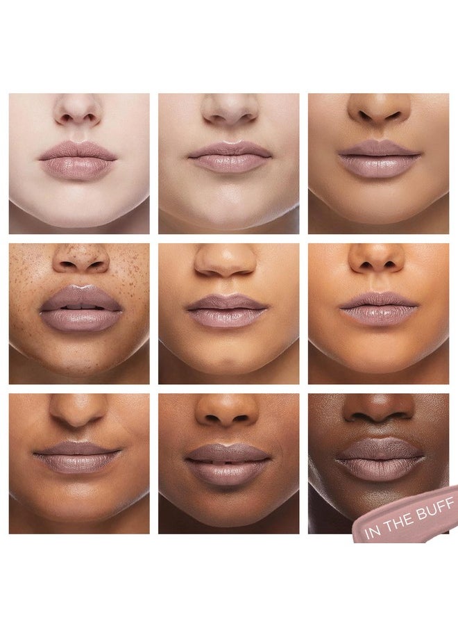 Pure Cosmetics Pure Illumination Lip Gloss - Led-Lit Applicator W/Side Mirror - Non-Sticky, Moisturizing & Hydrating Lip Glosses - Soothes & Heals Dried Chapped Lips (In The Buff)  - Image 3