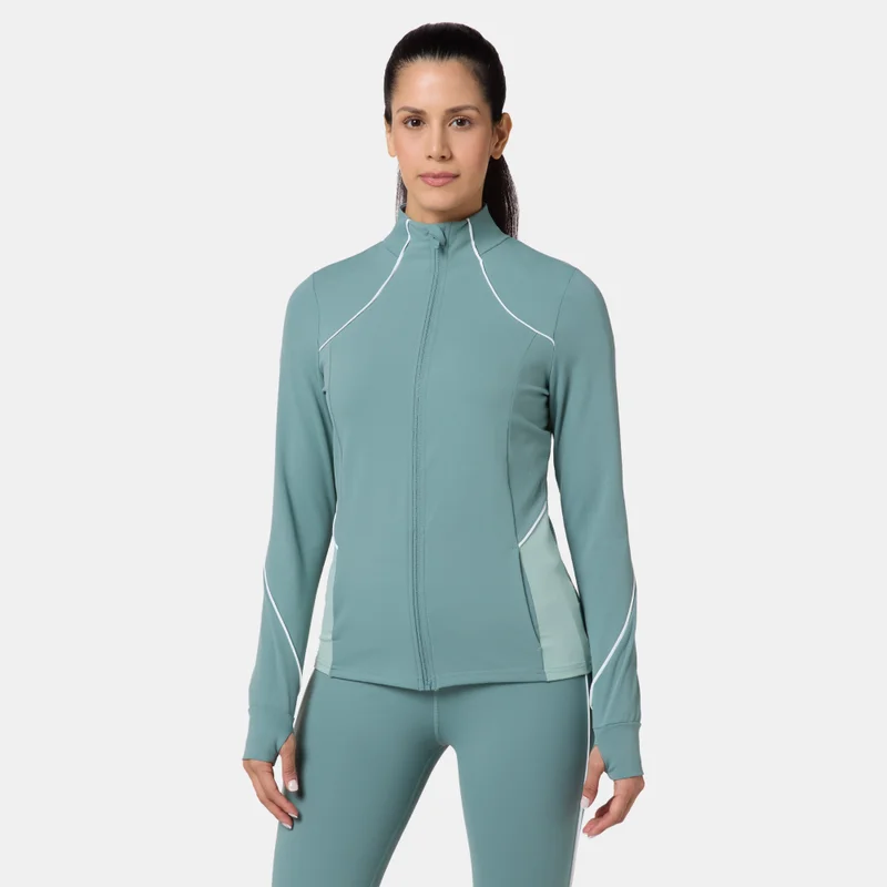 سن اند ساند سبورتس جاكيت نسائي مزين بخطوط