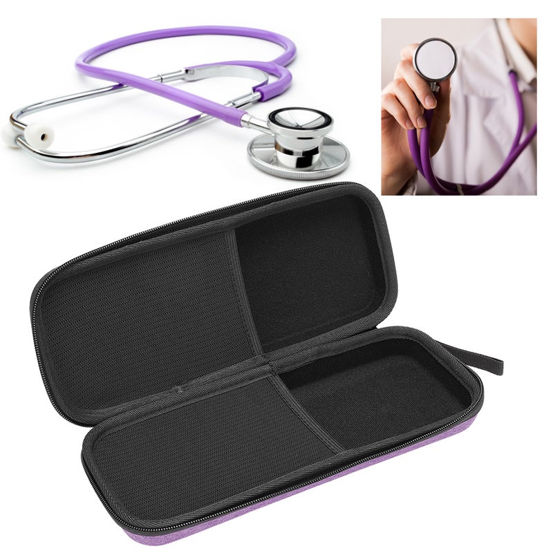 Simple Shockproof Stethoscope Storage Bag EVA Portable Stethoscope Organizer BoxBlack - Image 4